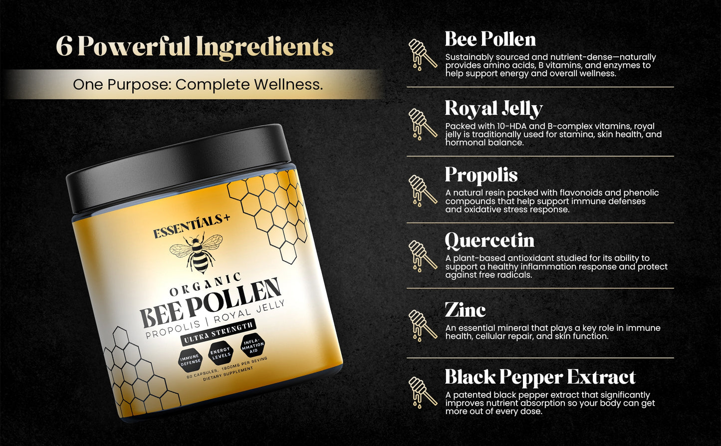 Bee Pollen Capsules