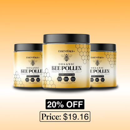 Bee pollen capsules for health - Organic bee pollen products with 20% off, price $19.16.